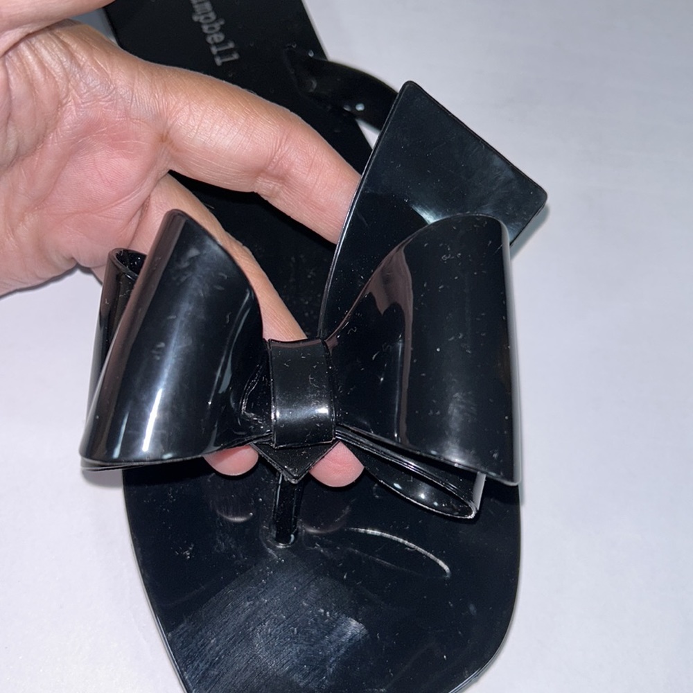 Jeffrey Campbell Black Sandals - Picture 7 of 9